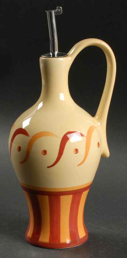 Siena Oil Cruet with Drizzle Spout by Gail Pittman-1