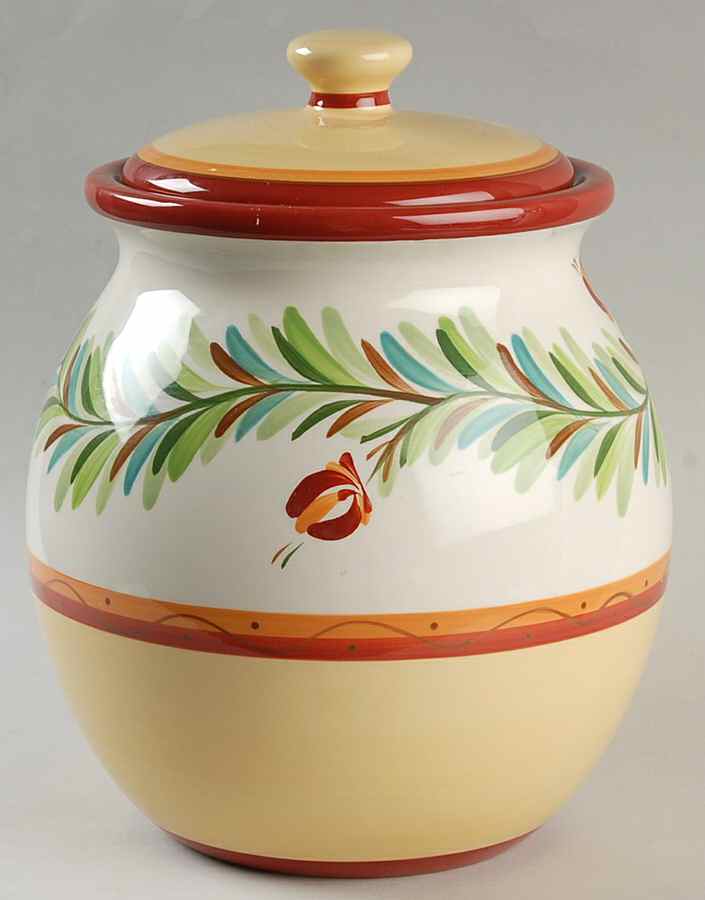 Siena Cookie Jar & Lid by Gail Pittman-1