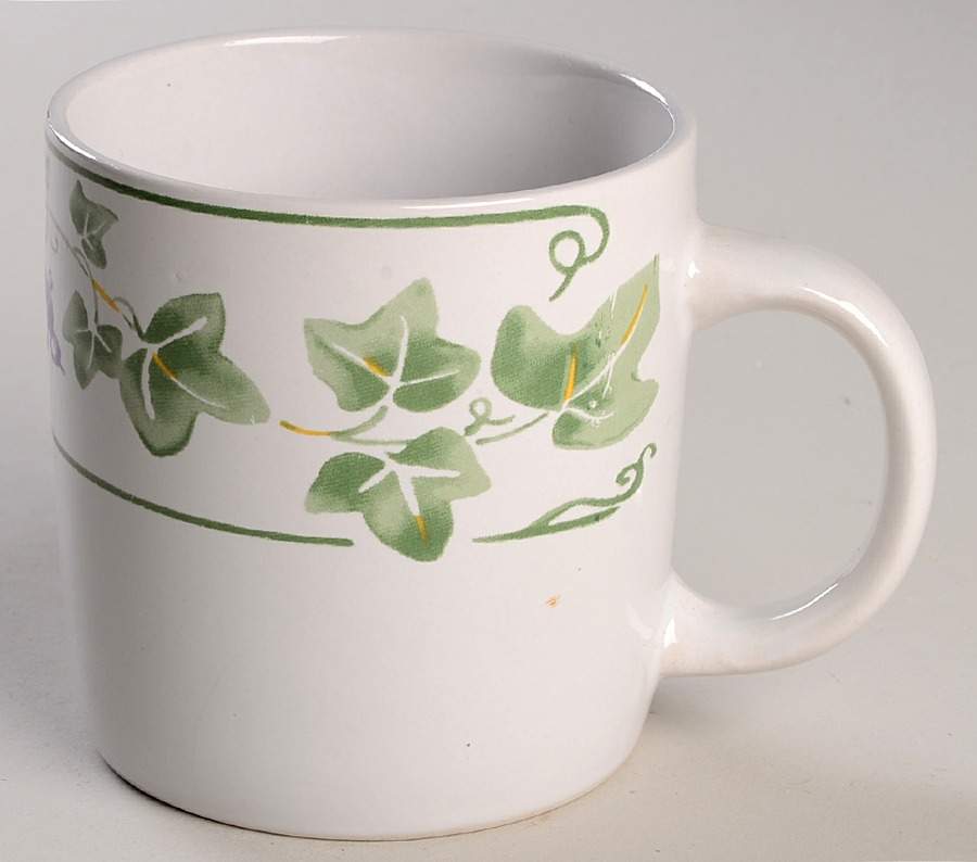 English Garden (White Background) Mug by Gibson Designs-1