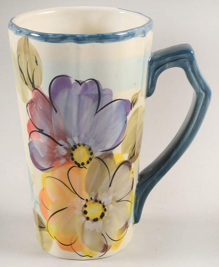 Crazy Daisies Latte Mug by Gibson Designs-1