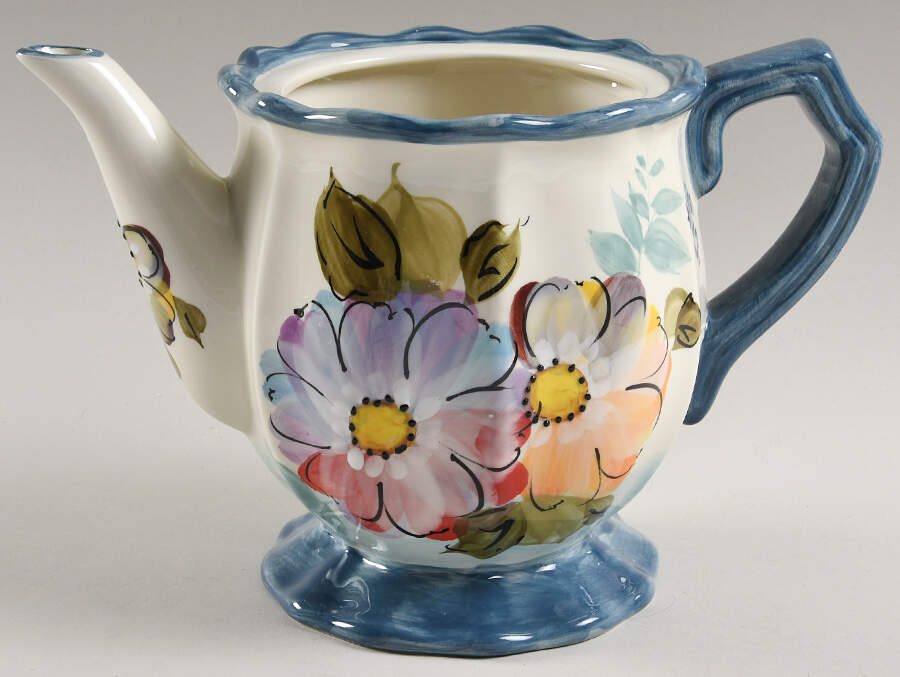 Crazy Daisies Teapot No Lid by Gibson Designs-1