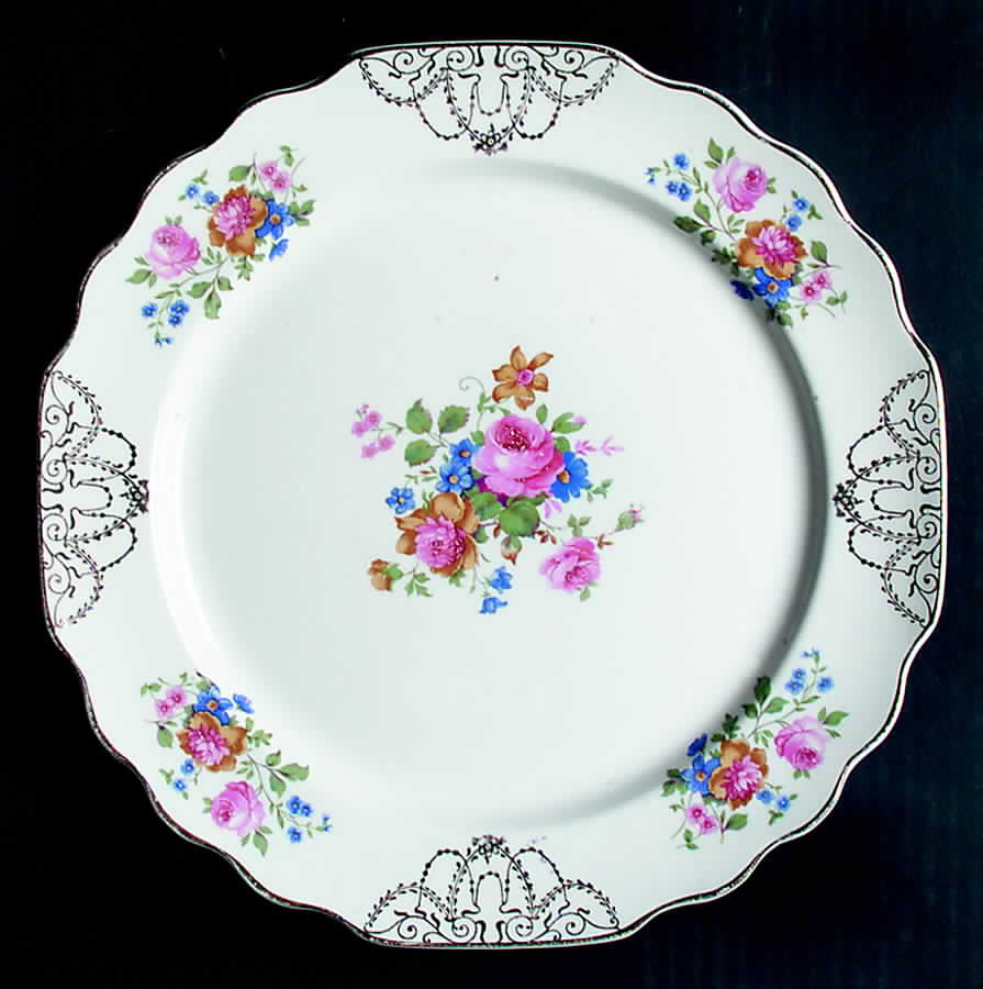 GEO368 Luncheon Plate by WS George-1