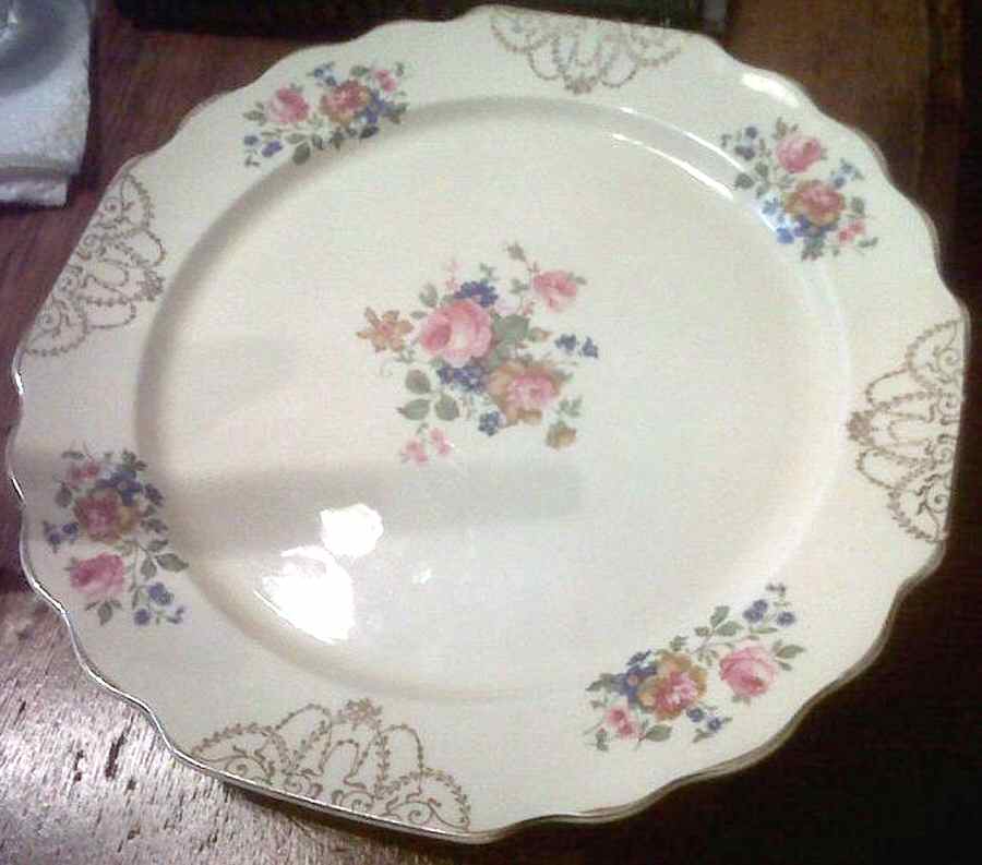 GEO368 Dinner Plate by WS George-1
