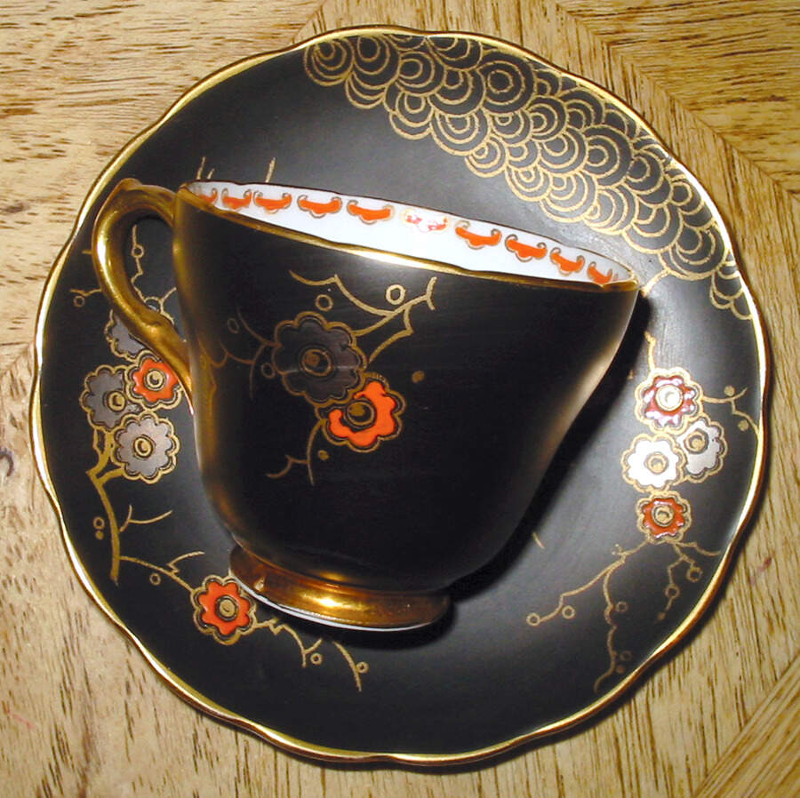 9619 Footed Cup & Saucer Set by Grosvenor-1