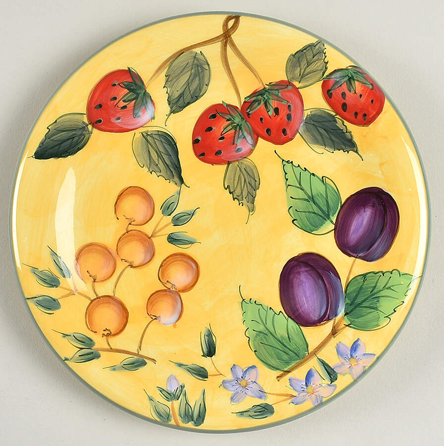 Bella Sola Salad/Dessert Plate by Gibson Designs-1