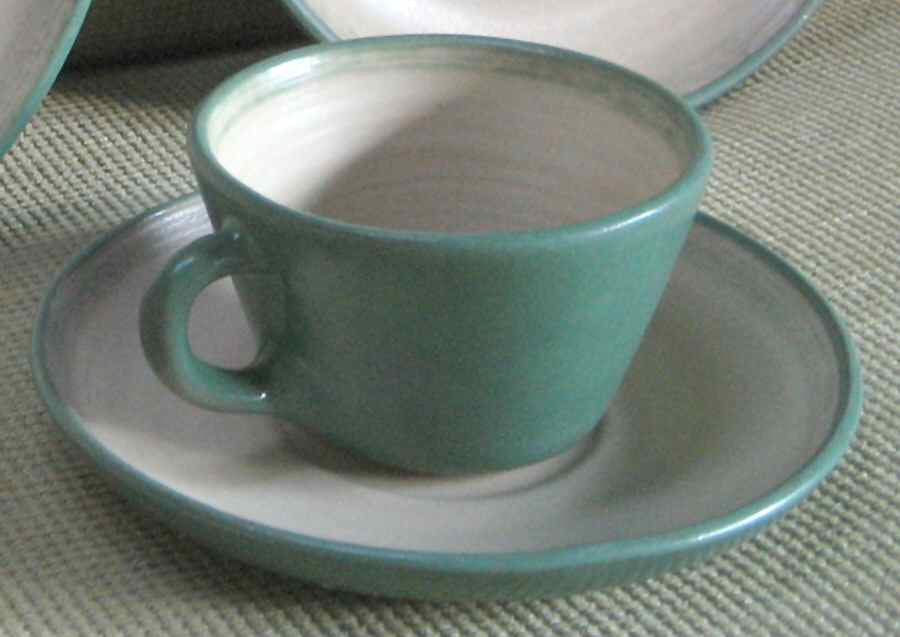 GAB7 Flat Cup & Saucer Set by Gabriel-1