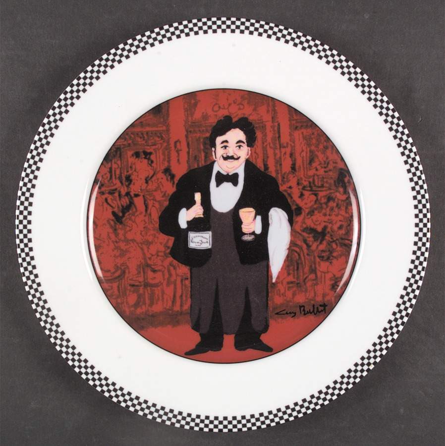 Les Garcons Dinner Plate by Guy Buffet-1