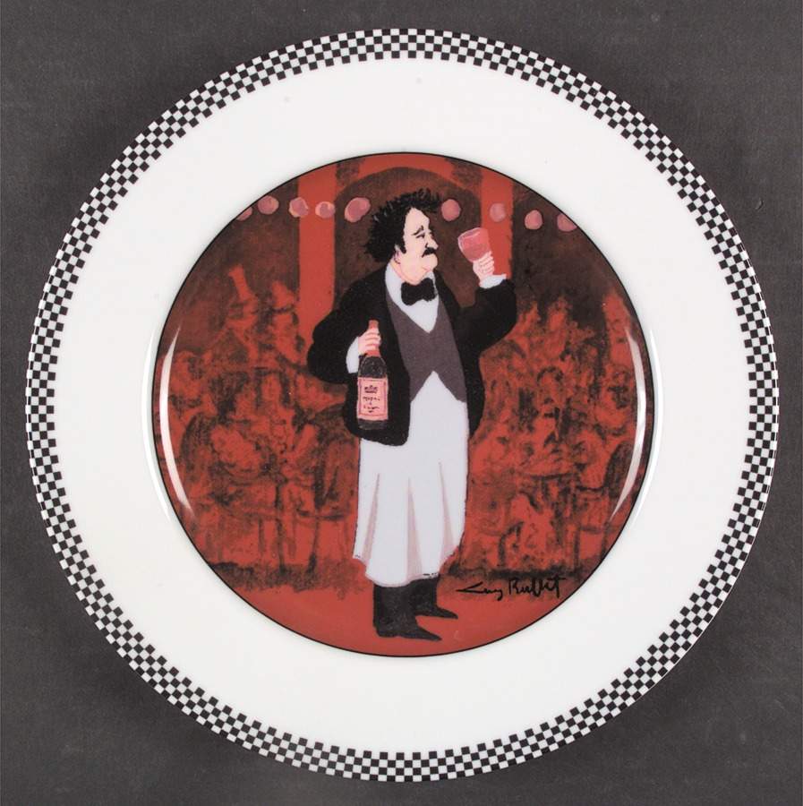 Les Garcons Dinner Plate by Guy Buffet-1