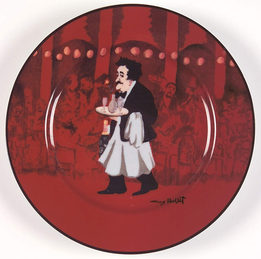 Les Garcons Salad Plate by Guy Buffet-1
