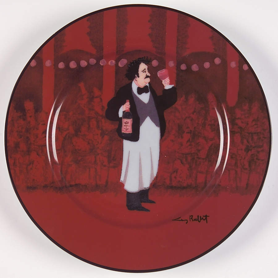 Les Garcons Salad Plate by Guy Buffet-1