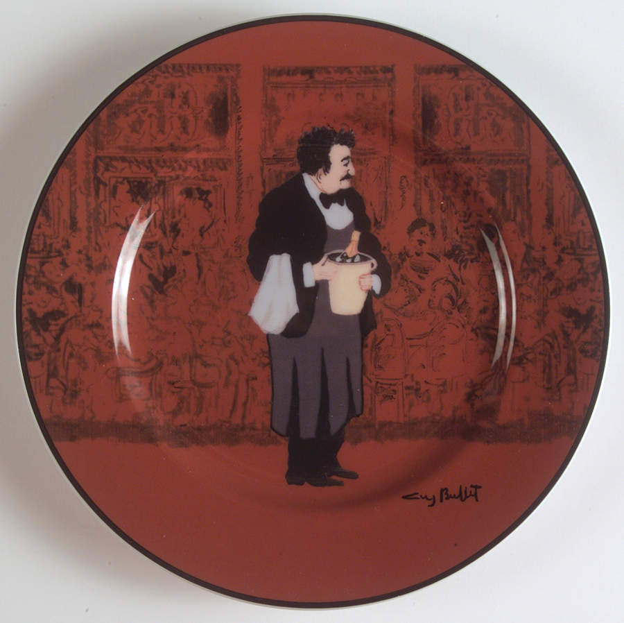 Les Garcons Salad Plate by Guy Buffet-1