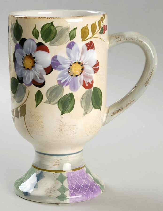 Wildflower Whisper Extra Large 16 Oz Pedestal Mug by Gibson Designs-1