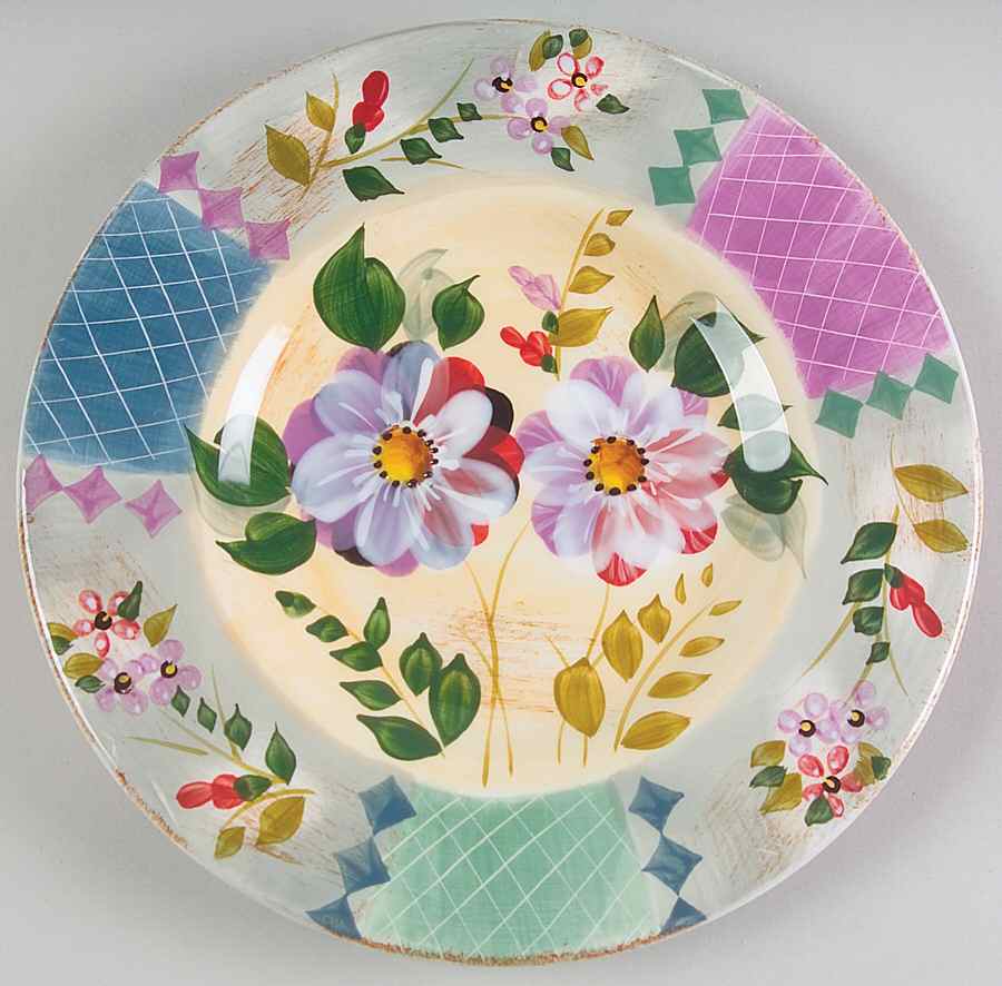 Wildflower Whisper Salad Plate by Gibson Designs-1
