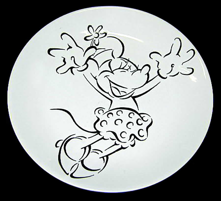 Mickey & Co. Dinner Plate by Gibson Designs-1