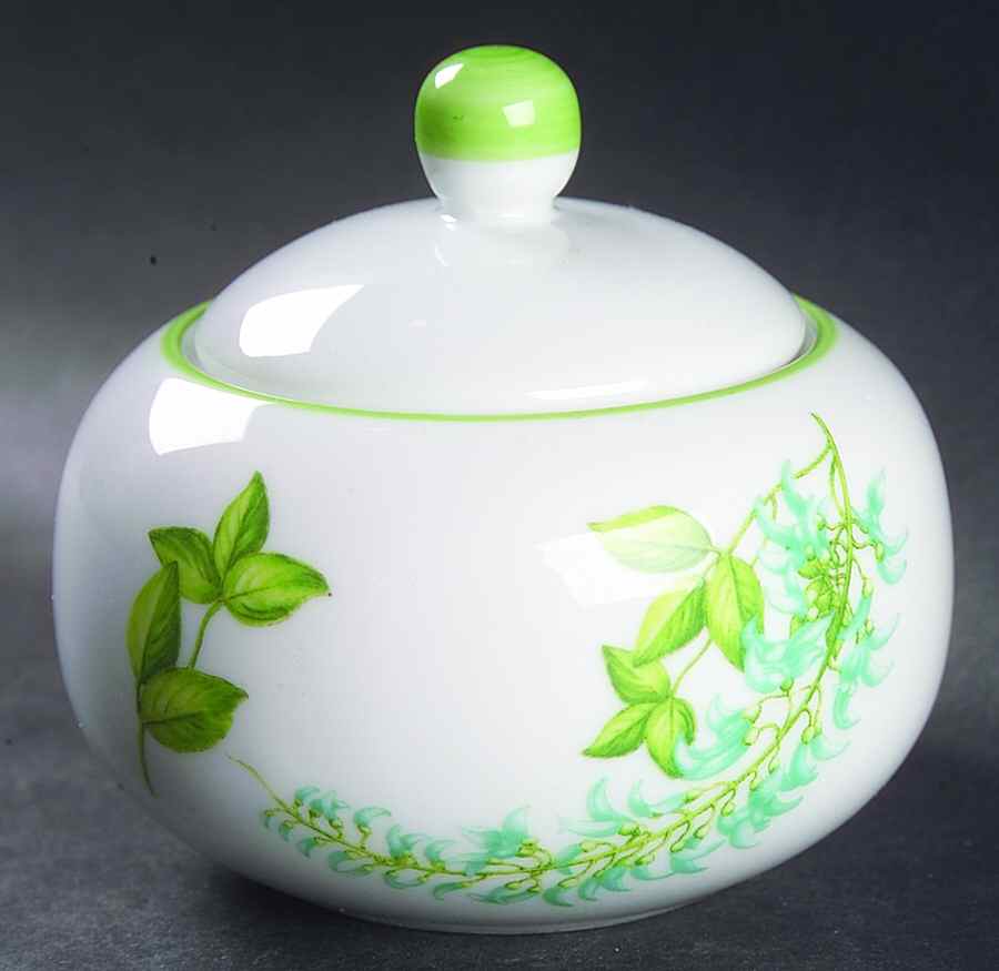Cana Oscar's Garden Sugar Bowl & Lid by Ginori 1735-1