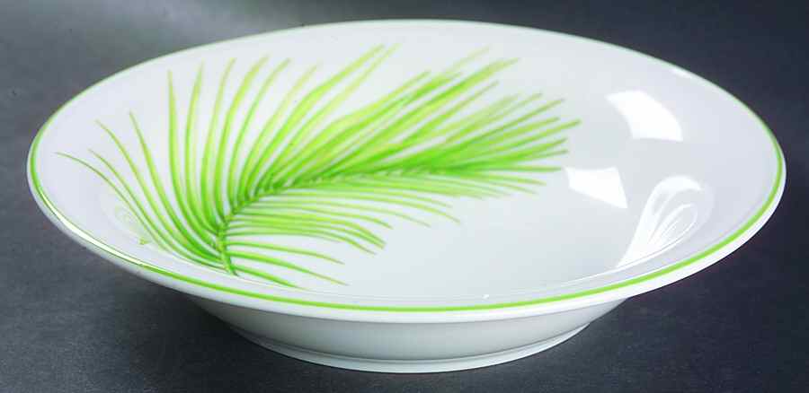 Cana Oscar's Garden Rim Soup Bowl by Ginori 1735-1