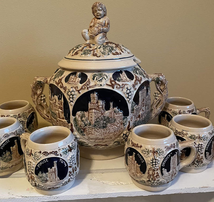 GEZ3 (8 Piece) Cider Set (CBL & 6 MUGS) by Gerz-1
