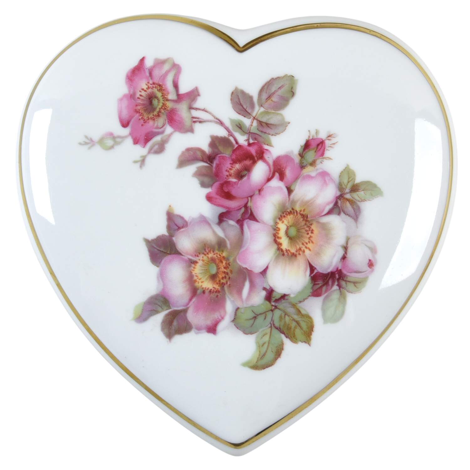 GDR2 Lid for 5" Heart Shaped Box by Gerold Porzellan-1