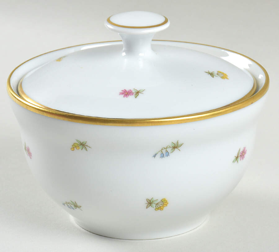 GIN162 Sugar Bowl & Lid by Ginori 1735-1