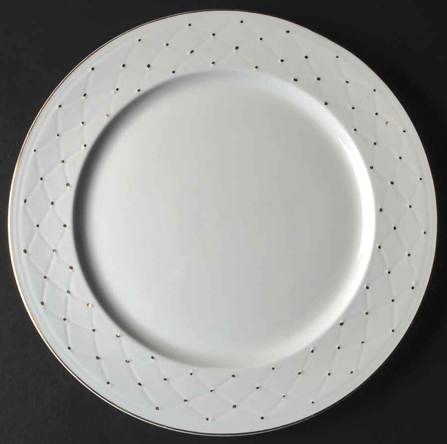 Golden Interlude Dinner Plate by Gourmet Expressions-1