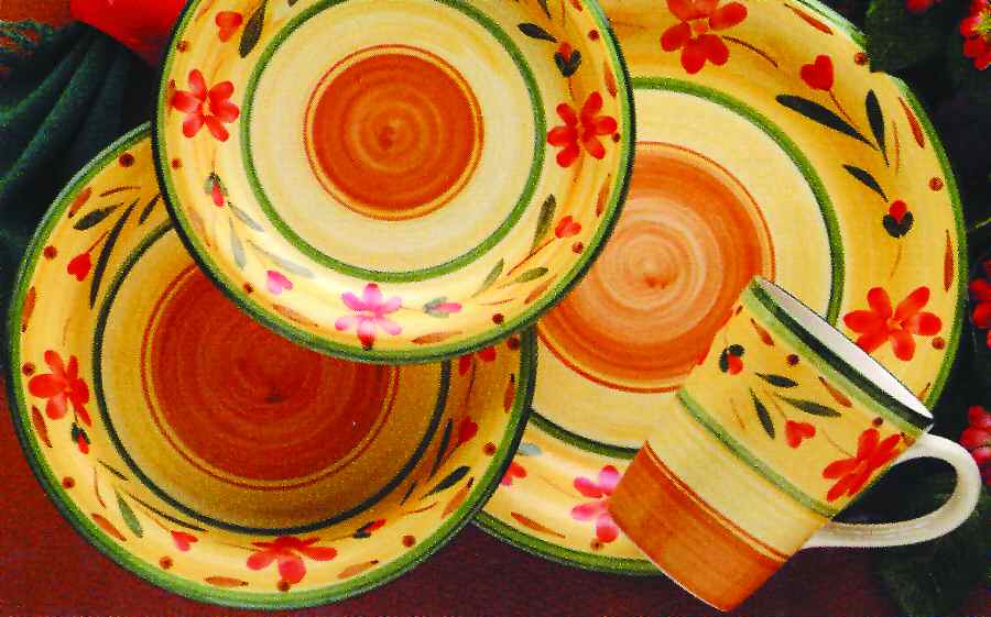 Arlene Dinner Plate by Gibson Designs-1