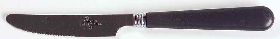 Color Oasis Lime Small Dinner Knife by Gibson Designs-1
