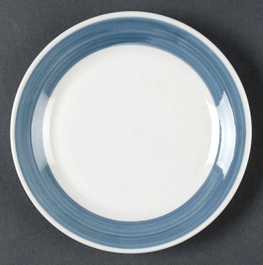 Essex Periwinkle Blue Salad Plate by Gibson Designs-1
