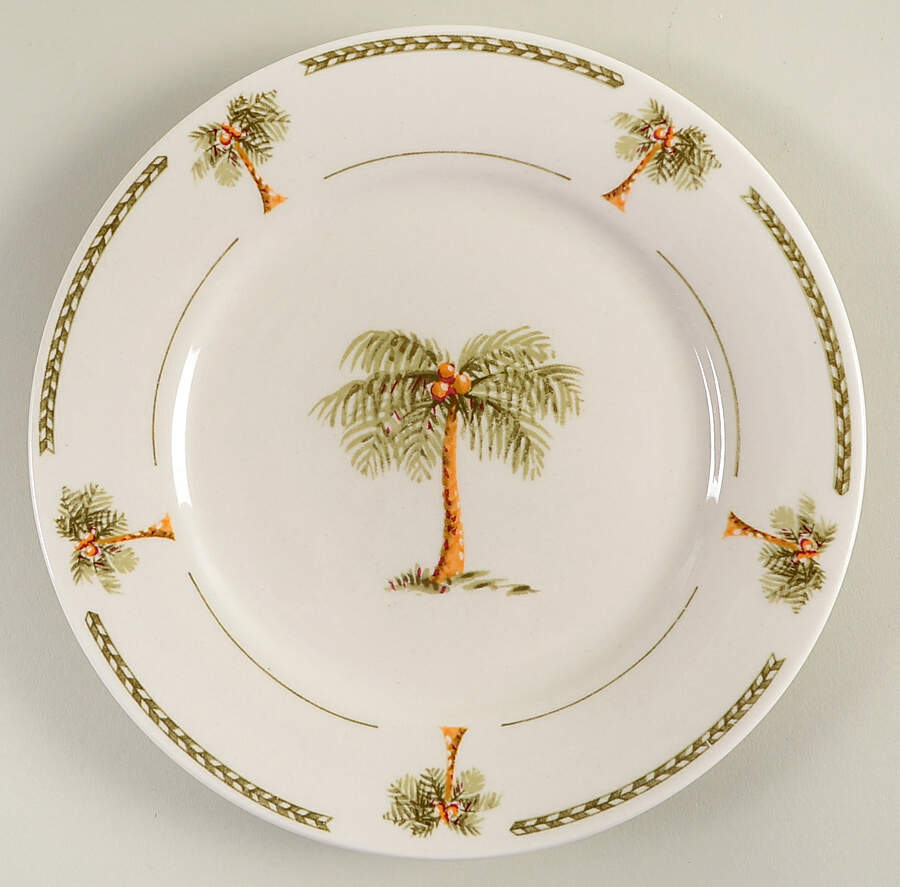 Bahama Salad/Dessert Plate by Gibson Designs-1