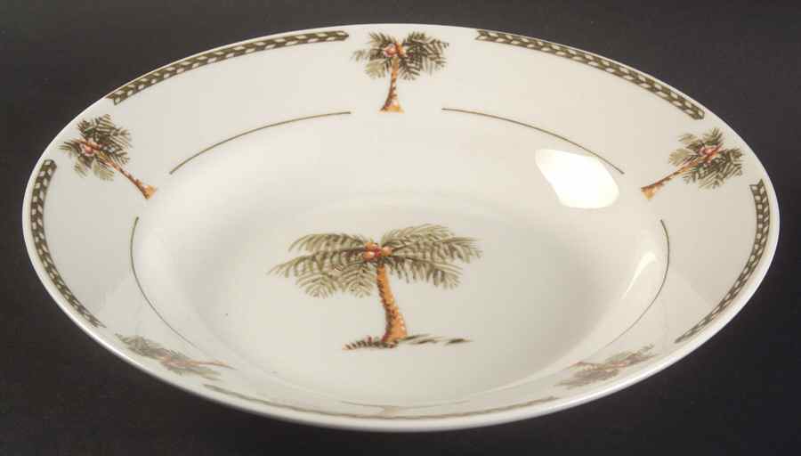 Bahama Rim Soup Bowl by Gibson Designs-1