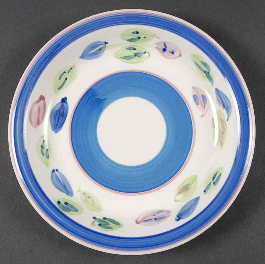 Water Leaves Salad/Dessert Plate by Gibson Designs-1