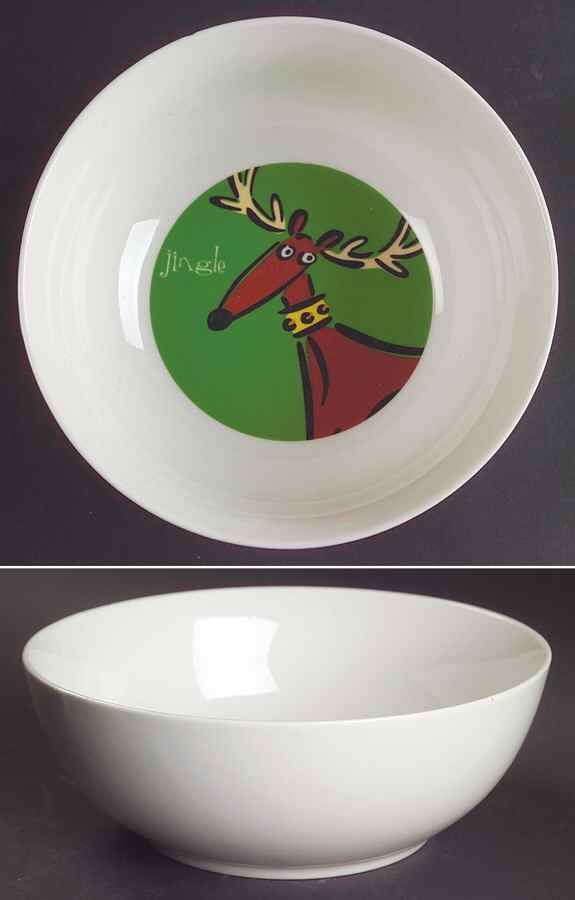 Jingle (Rim) Soup/Cereal Bowl by Gibson Designs-1