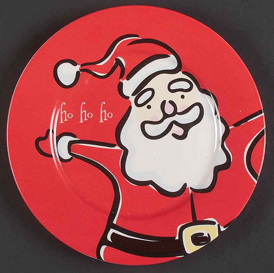 Ho Ho Ho Salad Plate by Gibson Designs-1
