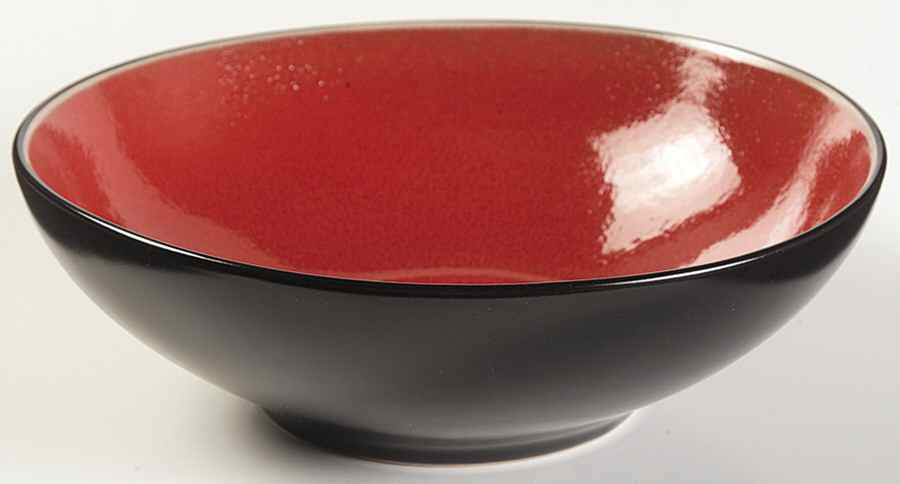 Radiant Red Soup/Cereal Bowl by Gibson Designs-1