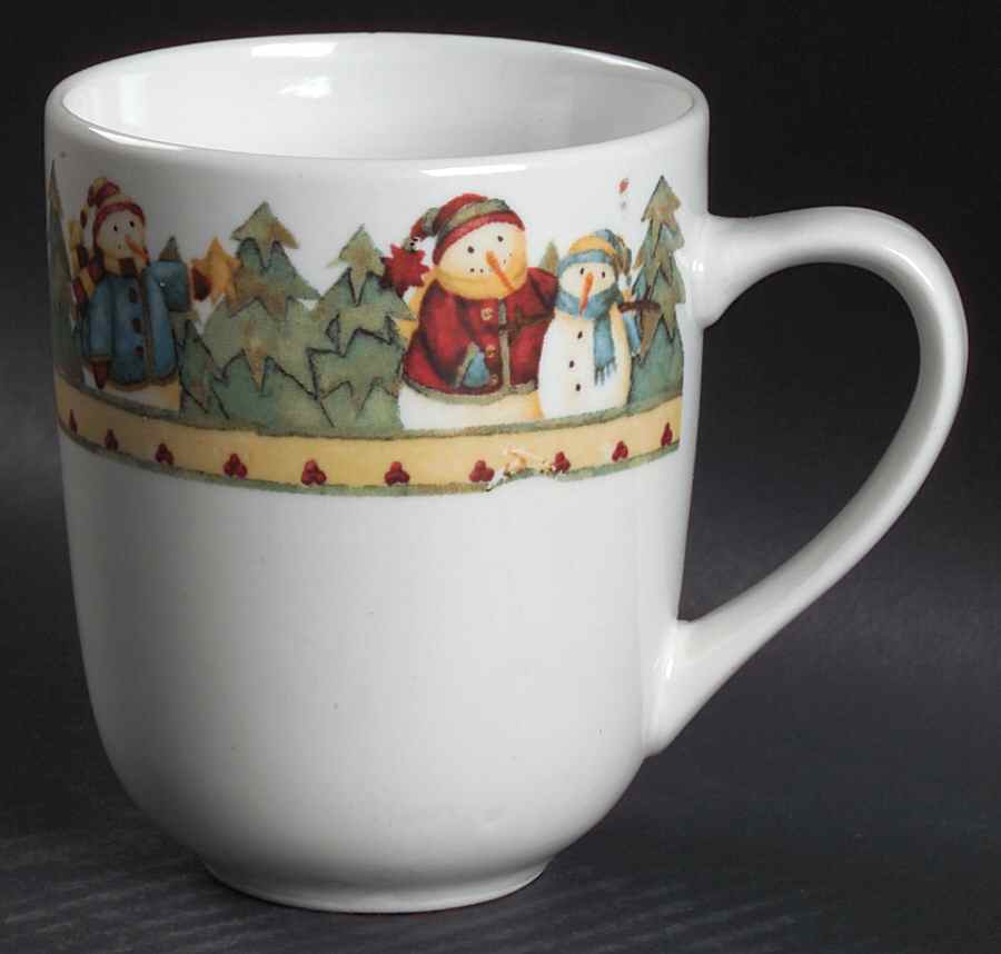 Snowman Frolic Mug by Gibson Designs-1