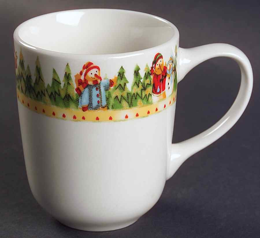 Snowman Frolic Mug by Gibson Designs-1