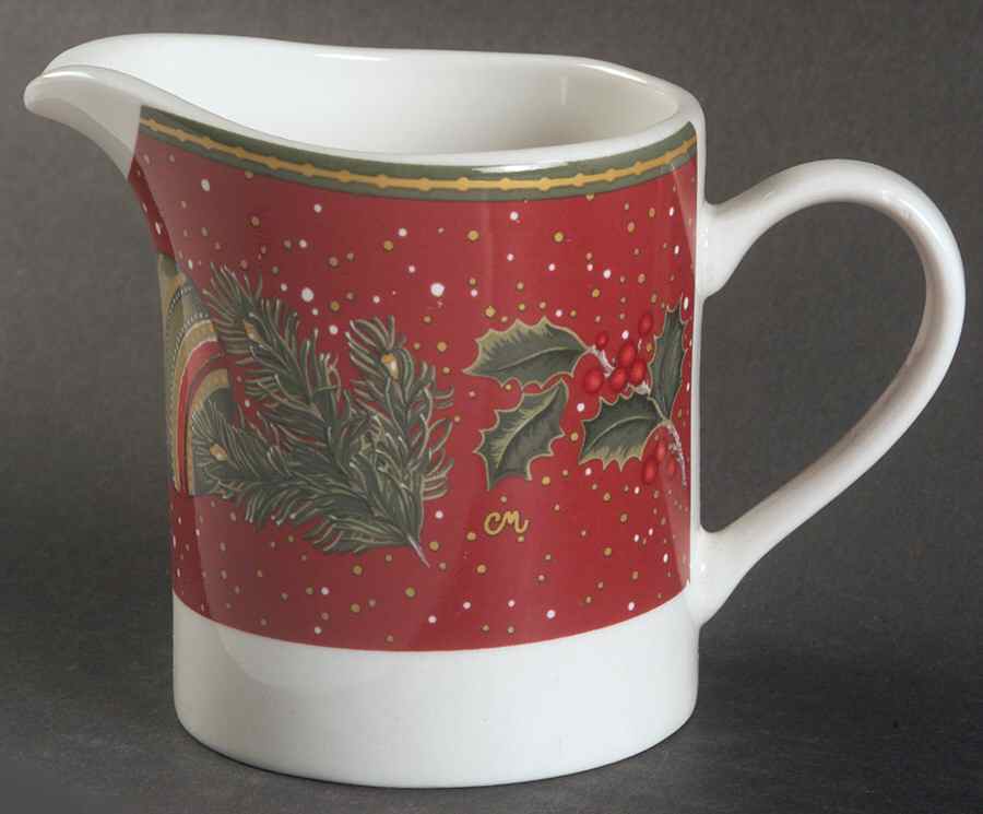 Boughs of Holly Creamer by Gibson Designs-1