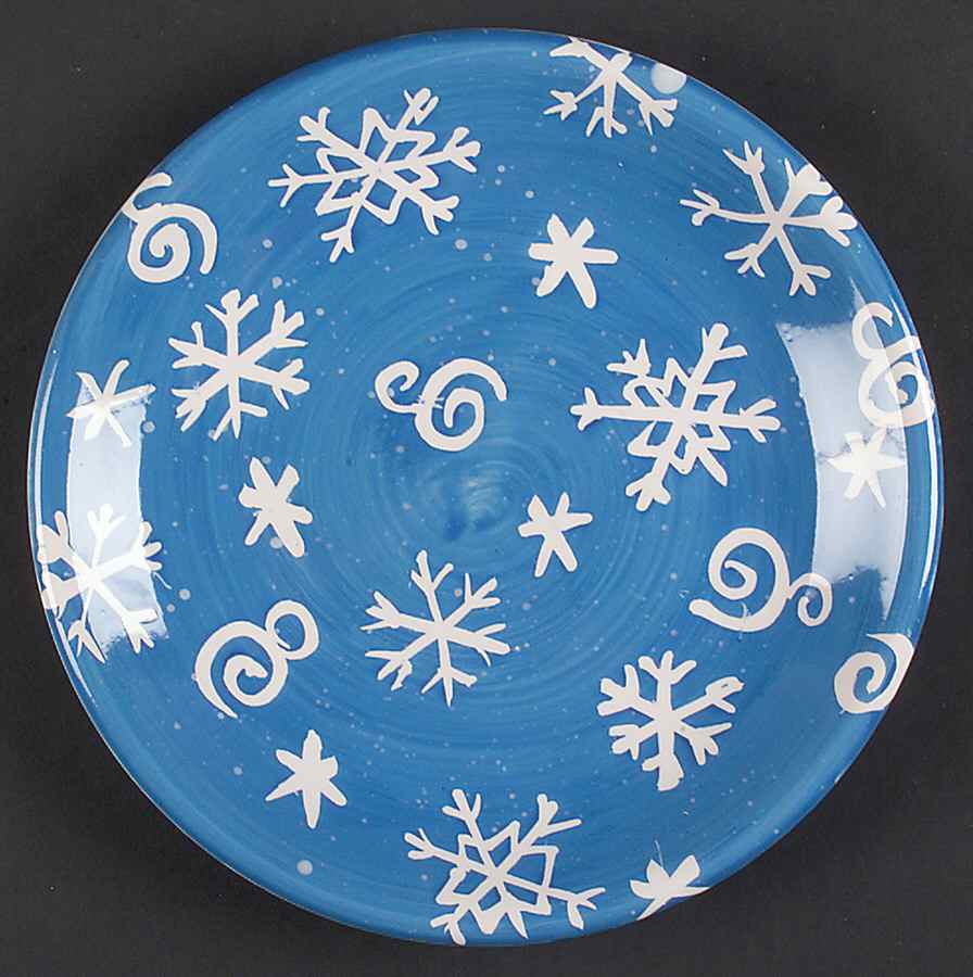 Snowman Sonata Salad Plate by Gibson Designs-1