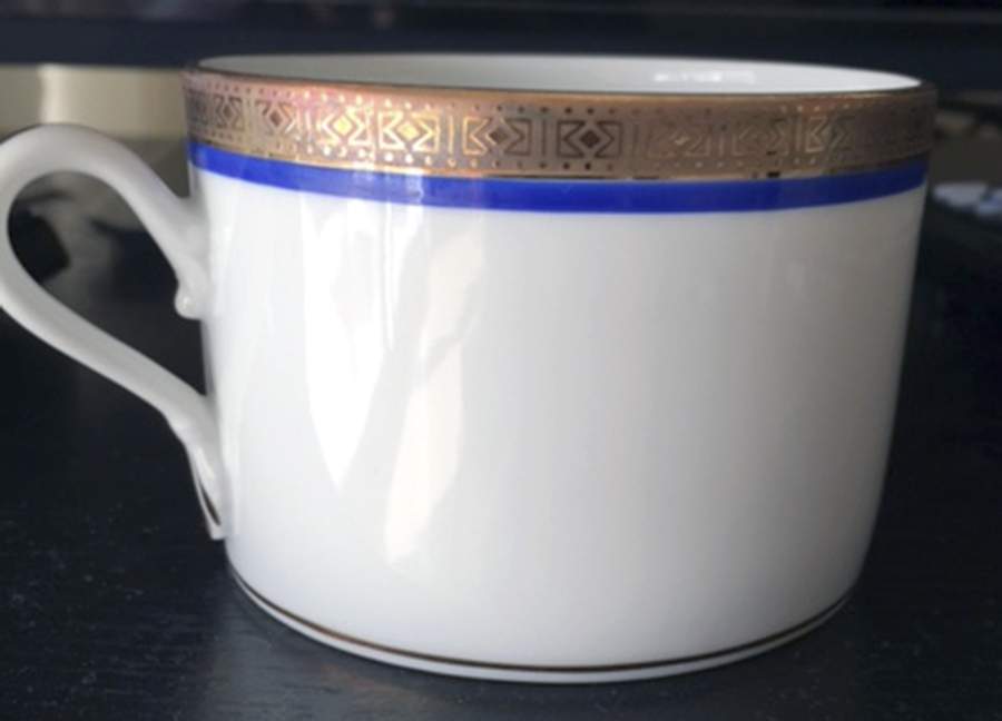 GIN164 Flat Cup by Ginori 1735-1
