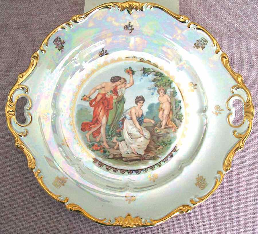Lamour Handled Cake Plate by Schoenau-1