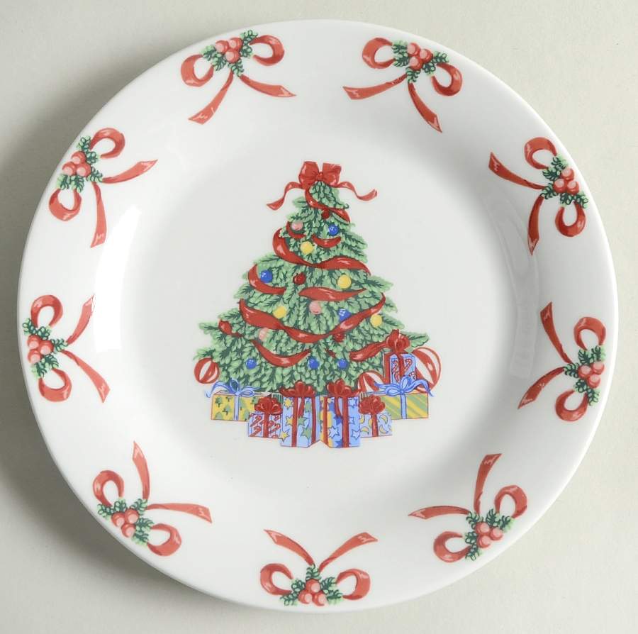 Christmas Morning Bread & Butter Plate by Gibson Designs-1