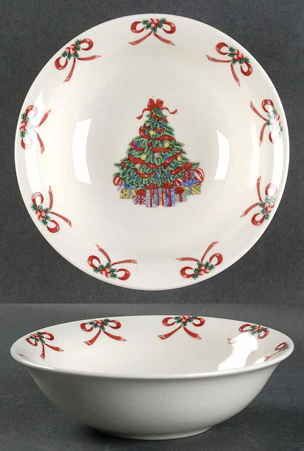 Christmas Morning Coupe Cereal Bowl by Gibson Designs-1