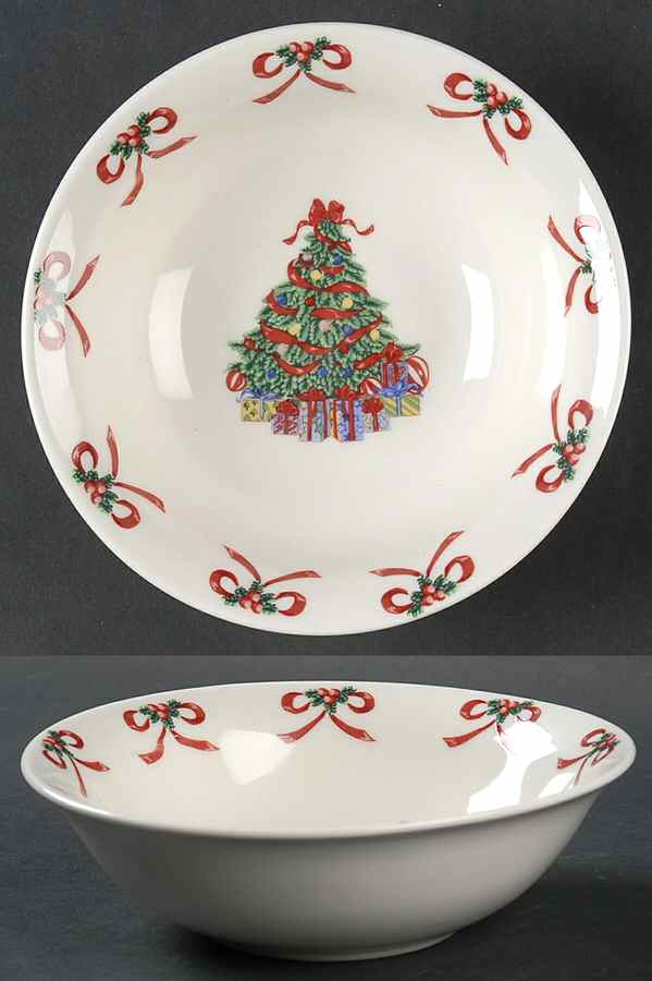 Christmas Morning Coupe Cereal Bowl by Gibson Designs-1