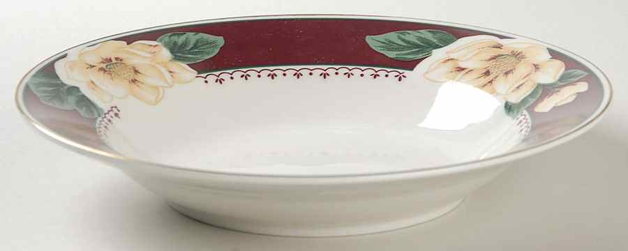 Magnolia Bloom Soup/Cereal Bowl by Gibson Designs-1