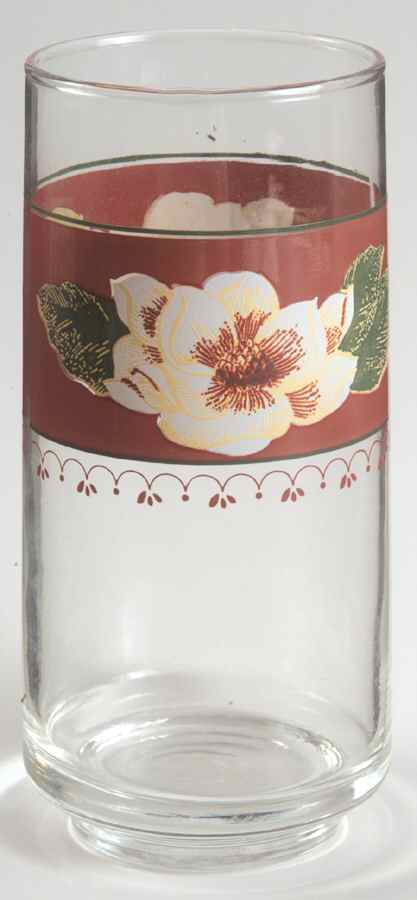 Magnolia Bloom 16 Oz Glassware Tumbler by Gibson Designs-1