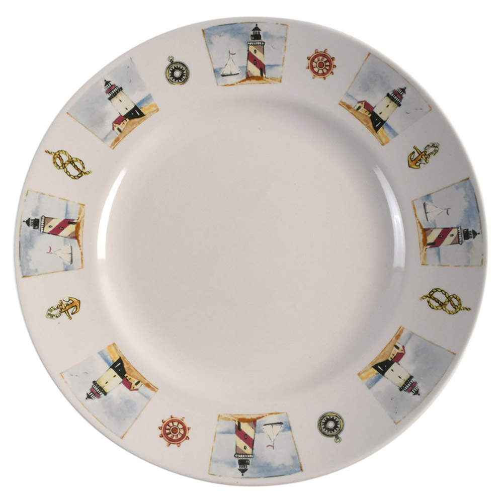 Shoreline Dinner Plate by Gibson Designs-1