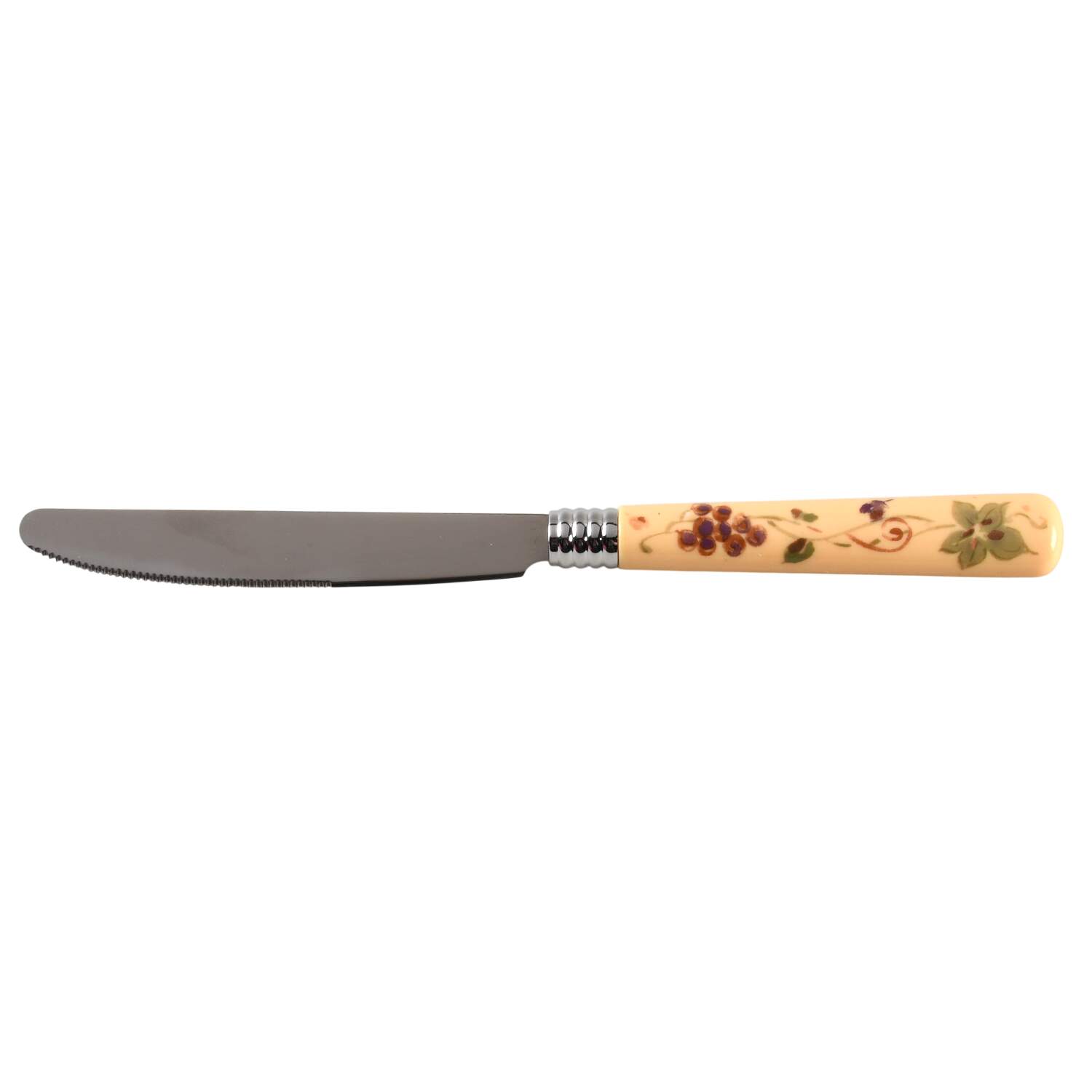 Antique Grappa Large Dinner Knife by Gibson Designs-1