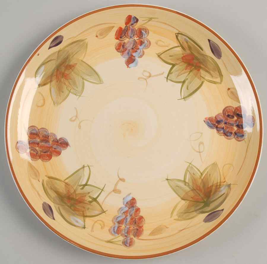 Antique Grappa Luncheon Plate by Gibson Designs-1