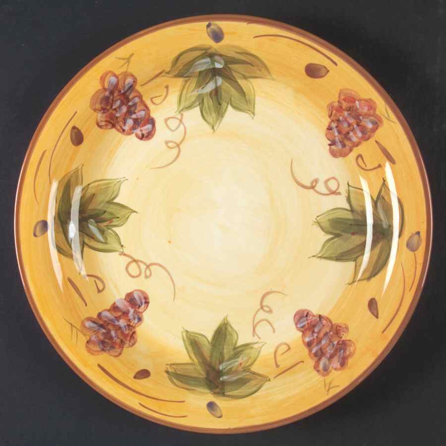 Antique Grappa Dinner Plate by Gibson Designs-1