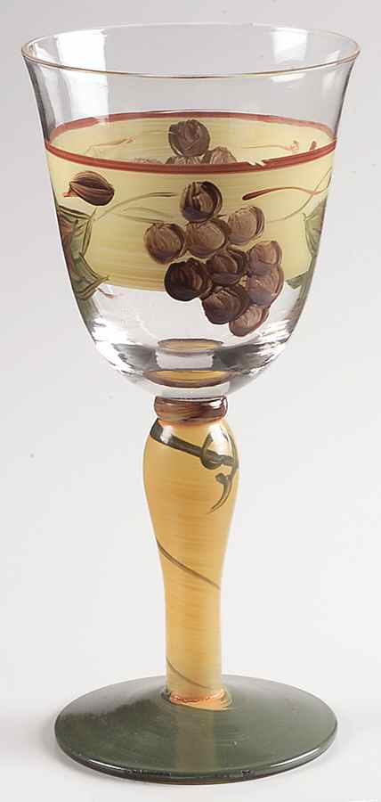 Antique Grappa 12 Oz Glassware Goblet by Gibson Designs-1
