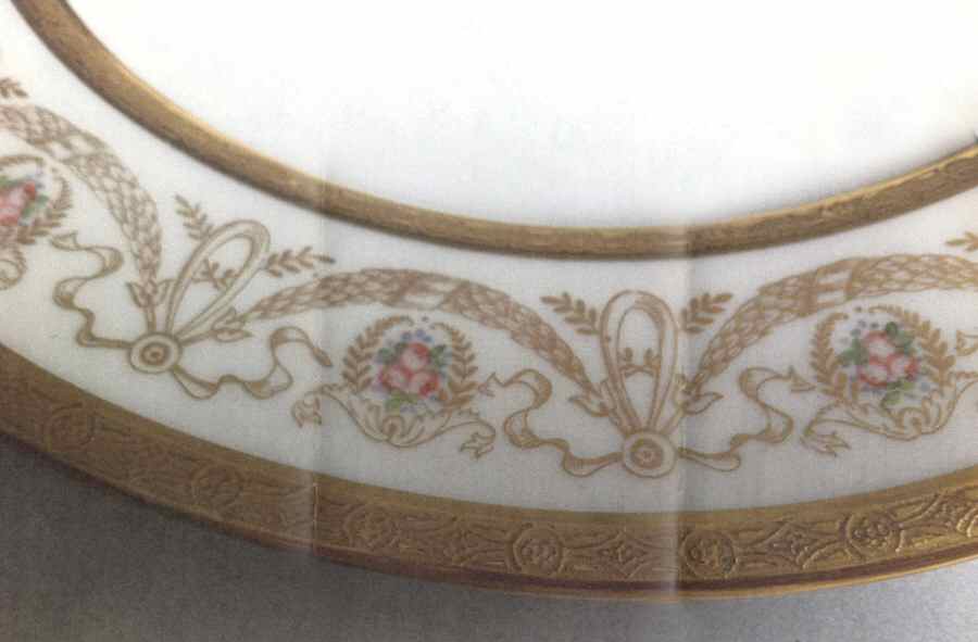 GUE491 Dinner Plate by WM Guerin-1